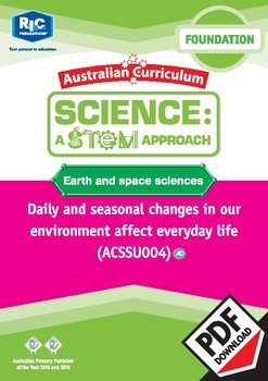 Preview of Earth and space sciences including STEM project – Foundation