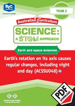 Preview of Earth and space sciences including STEM project - Year 3