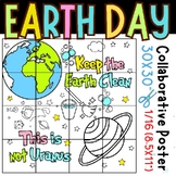Earth day Collaborative Coloring Poster: Keep the Earth Cl