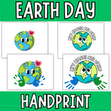 Earth day Handprint Art, Keepsake Art, Earth day Craft Activities