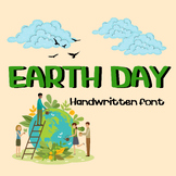Earth day | Handwritten font, Decorative Fonts, Display Fo