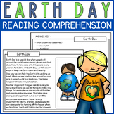 Earth day Reading Comprehension Passages | Earth day Activities