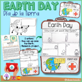 Earth day activities- craft English and Spanish