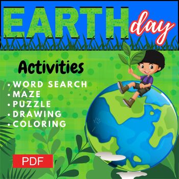Preview of Earth day activities: second grade -3rd Grade & 4th Grade - Earth Day Vocabulary