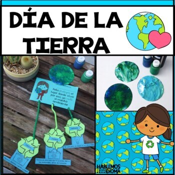 Preview of Día del Planeta Tierra | 3 R | Earth Day craftiviy in SPANISH