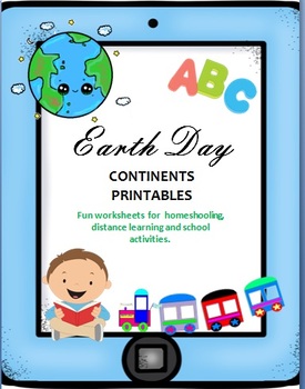 Preview of Earth day - printable worksheets, distance learning