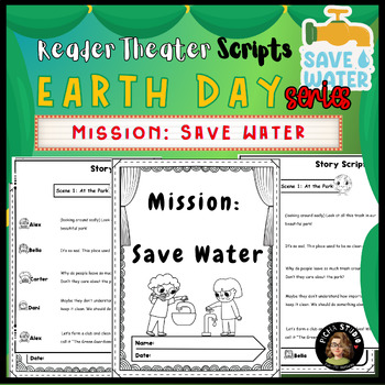 Preview of Earth day readers theater Series: Mission: Save Water