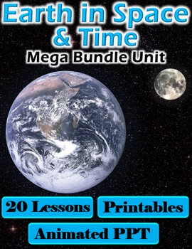 Preview of Earth in Space and Time Mega Bundle Unit (20 Lessons - 4 Unit Bundle)
