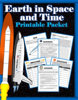 Preview of Earth in Space and Time - Printables Pack (Activities, Writing Prompts & More)