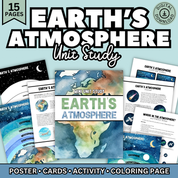 Preview of Earth’s Atmosphere Unit Study