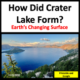 The Formation of Crater Lake Science Reading Informational