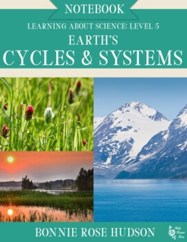 Preview of Earth's Cycles and Systems Notebook (with Easel Activity)