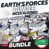 Earth's Forces Bundle (Earth Science BUNDLE), Print & Digi