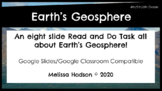 Earth's Geosphere Read & Do Task Slides