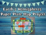 Earth's Hemispheres Paper Plate Project