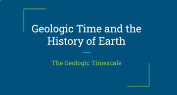 Preview of Earth's History Digital Interactive Notebook Presentation