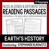 Earth's History Reading Passages| Printable & Digital | Im