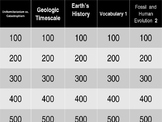 Earth's History Jeopardy Review Game