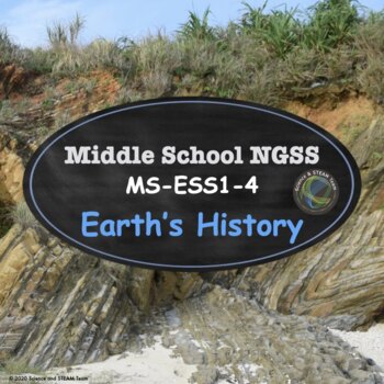 Preview of Earth's History and the Geologic Time Scale Unit  MS-ESS1-4