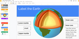 Earth's Interior - Interactive Google Slide - Distance Learning