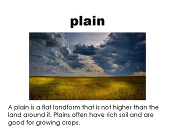 landforms plain