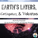 Earth Science: Layers of Earth, Earthquake & Volcano Activities