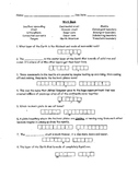 Earth's Layers and Tectonic Plates Vocabulary Puzzle Sheet