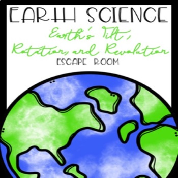 Preview of Earth's Movements Escape Room