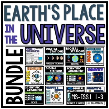 Preview of Earth's Place in the Universe Bundle for Middle School