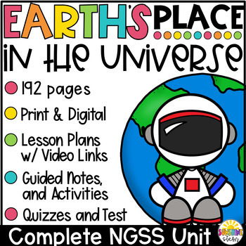 Preview of Earth's Place in the Universe Complete NGSS Unit!