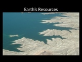 Earth's Resources PowerPoint and Activities