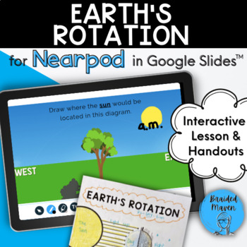 Preview of Earth's Rotation and Patterns of Shadows for Nearpod in Google Slides