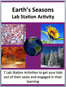 Preview of Earth's Seasons - 7 Engaging Lab Stations