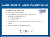 Earth's Spheres: Nature Scavenger Hunt