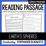 Earth's Spheres Reading Passage | Printable & Digital