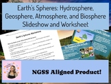 Earth's Spheres: Slideshow and Worksheet
