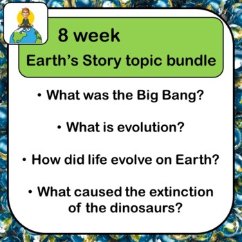 Preview of Earth's Story, The Big Bang, Evolution, Natural Selection