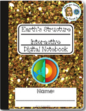 Earth's Structure Interactive Digital Notebook for Google®