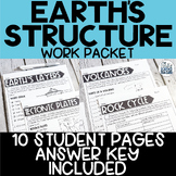 Earth's Structure Work Packet - Earth's Layers - Plate Tec