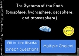 Earth's Systems No Prep Game (Boom, Easel, and PDF)