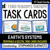 Earth's Systems Task Cards | Printable & Digital