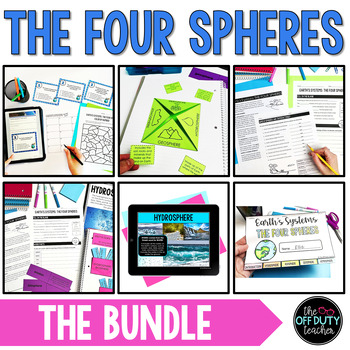 Preview of Earth's Systems - The Four Spheres Bundle (Print, Digital Activities, Google)