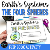 Earth's Systems - The Four Spheres Flip Book Activity (Pri