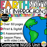 Earth's Systems and Interactions Complete Unit {NGSS Align