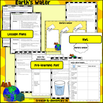 Earth's Water: 2nd Grade Complete Lesson Set | TPT