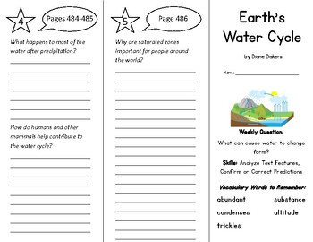 water cycle 5th teaching resources teachers pay teachers