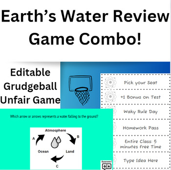 Preview of Earth's Water Grudgeball & Unfair Review Game Combo!