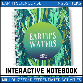 Preview of Earth's Waters Interactive Notebook