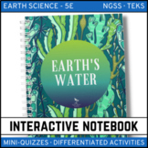 Earth's Waters Interactive Notebook