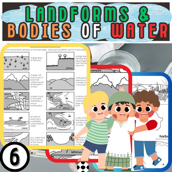 Preview of Earth's Wonders: Interactive Learning Resources for 1st to 4th Grade Geography